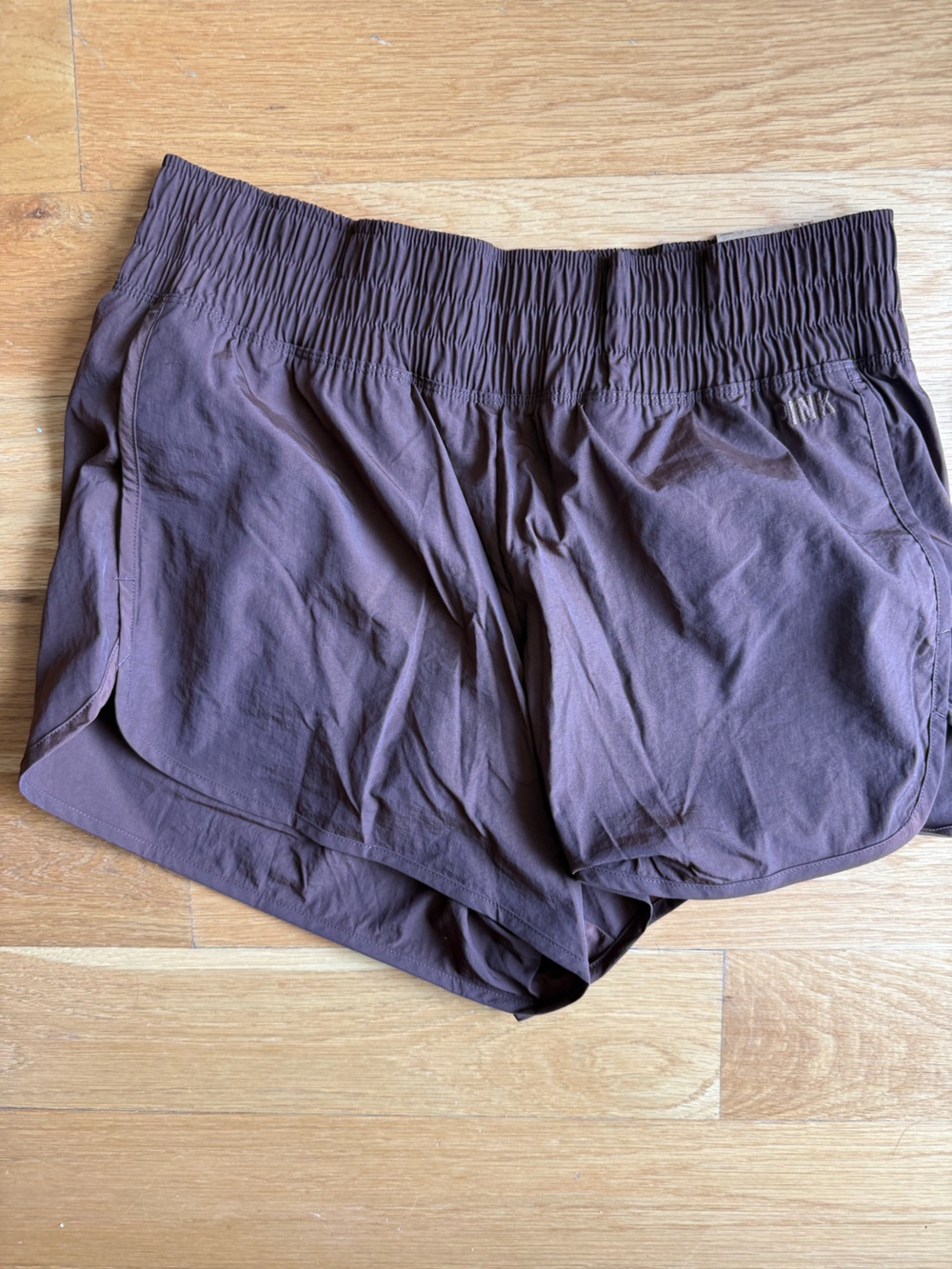 VS PINK NWT Elastic Waist Brown Running Shorts